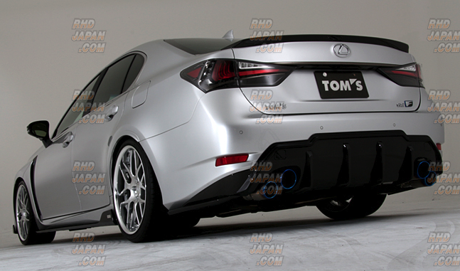 TOM'S Rear Bumper Diffuser Carbon Fiber - Lexus GS-F URL10 - RHDJapan